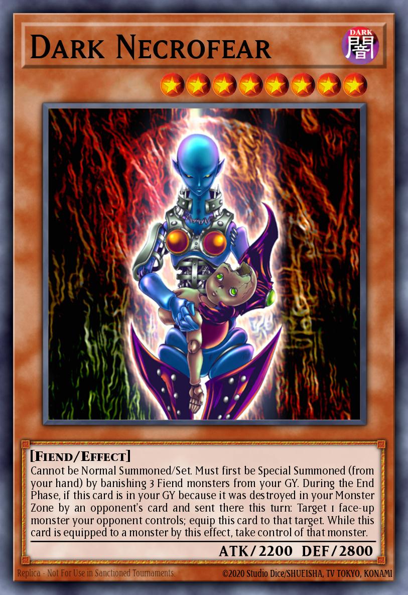 Dark Necrofear Yu-Gi-Oh card
