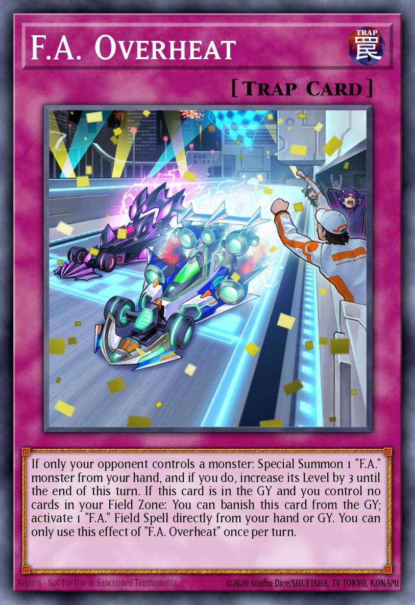 F.A. Overheat Yu-Gi-Oh card
