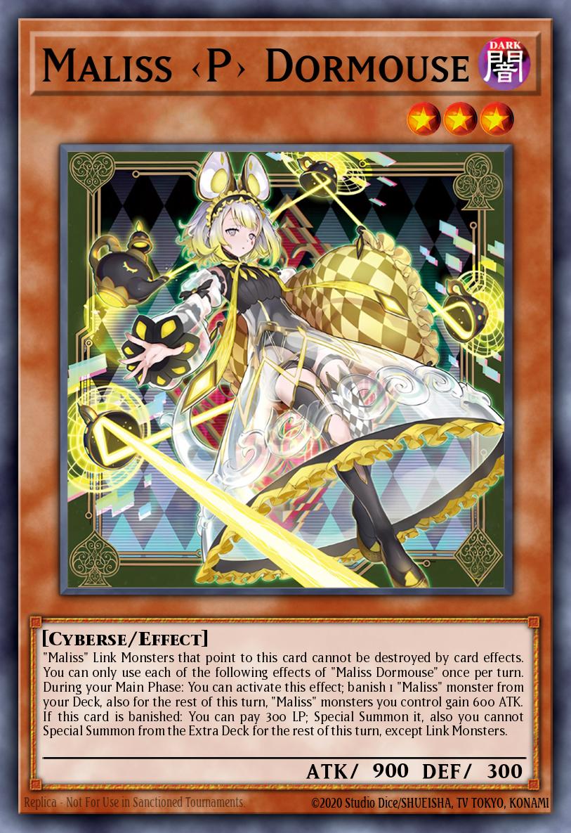 Maliss <P> Dormouse Yu-Gi-Oh card