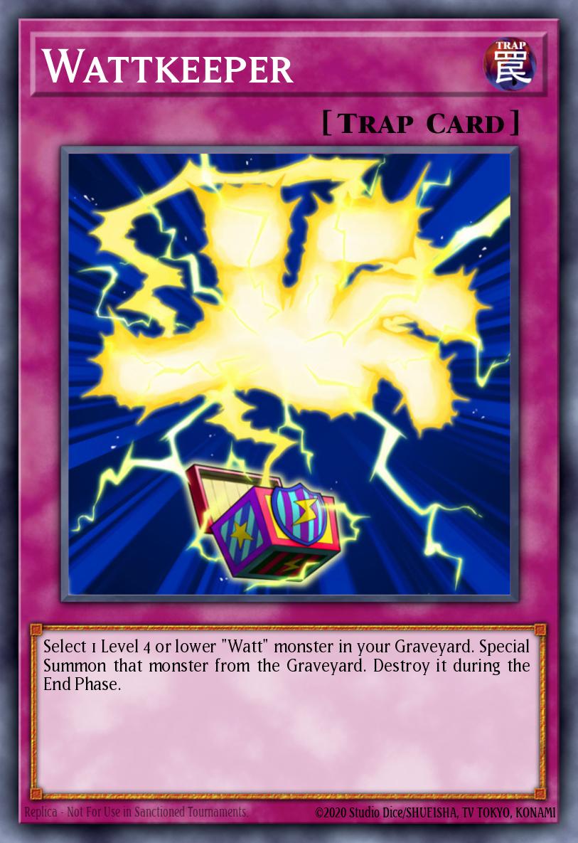 Wattkeeper Yu-Gi-Oh card