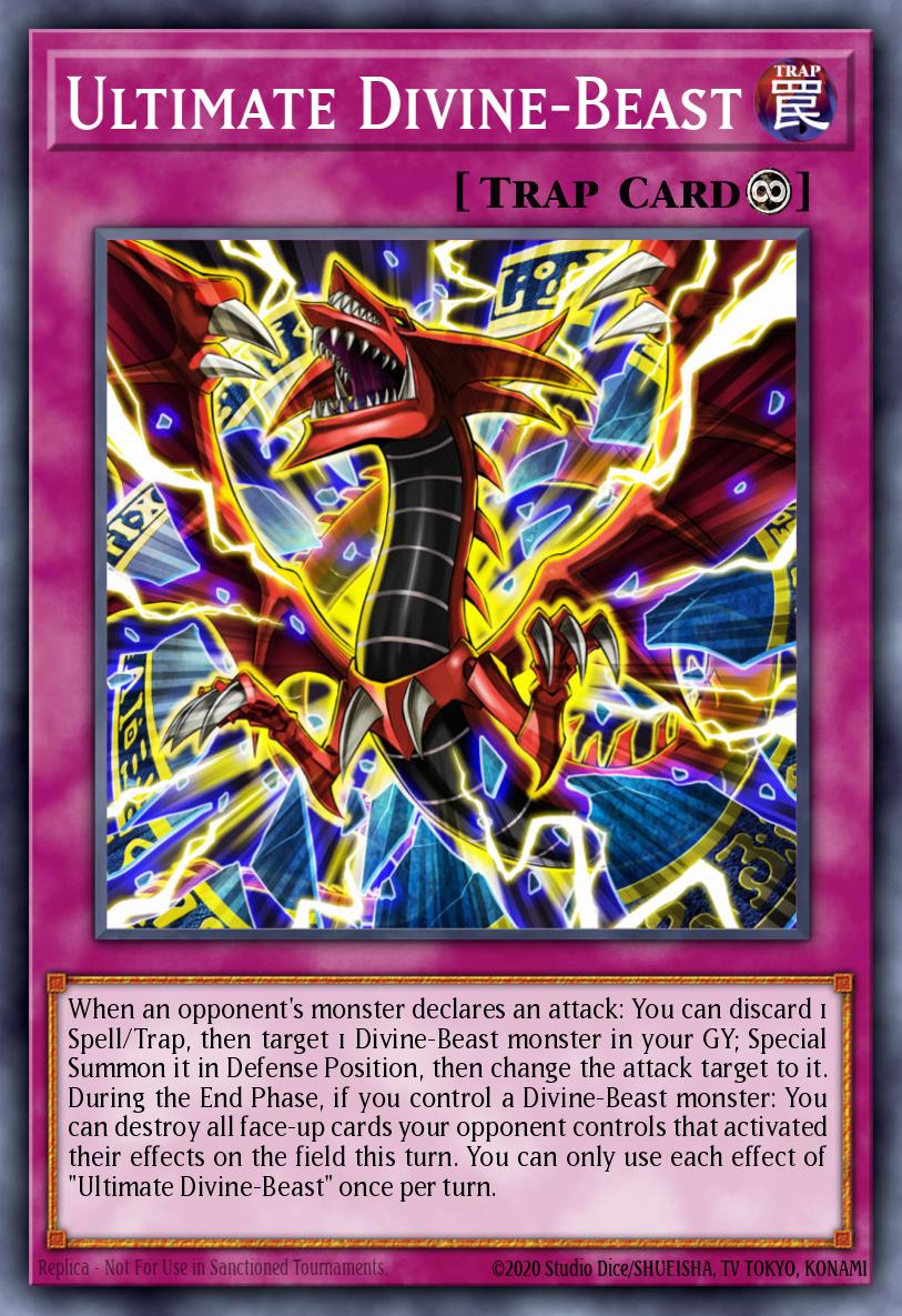 Ultimate Divine-Beast Yu-Gi-Oh card