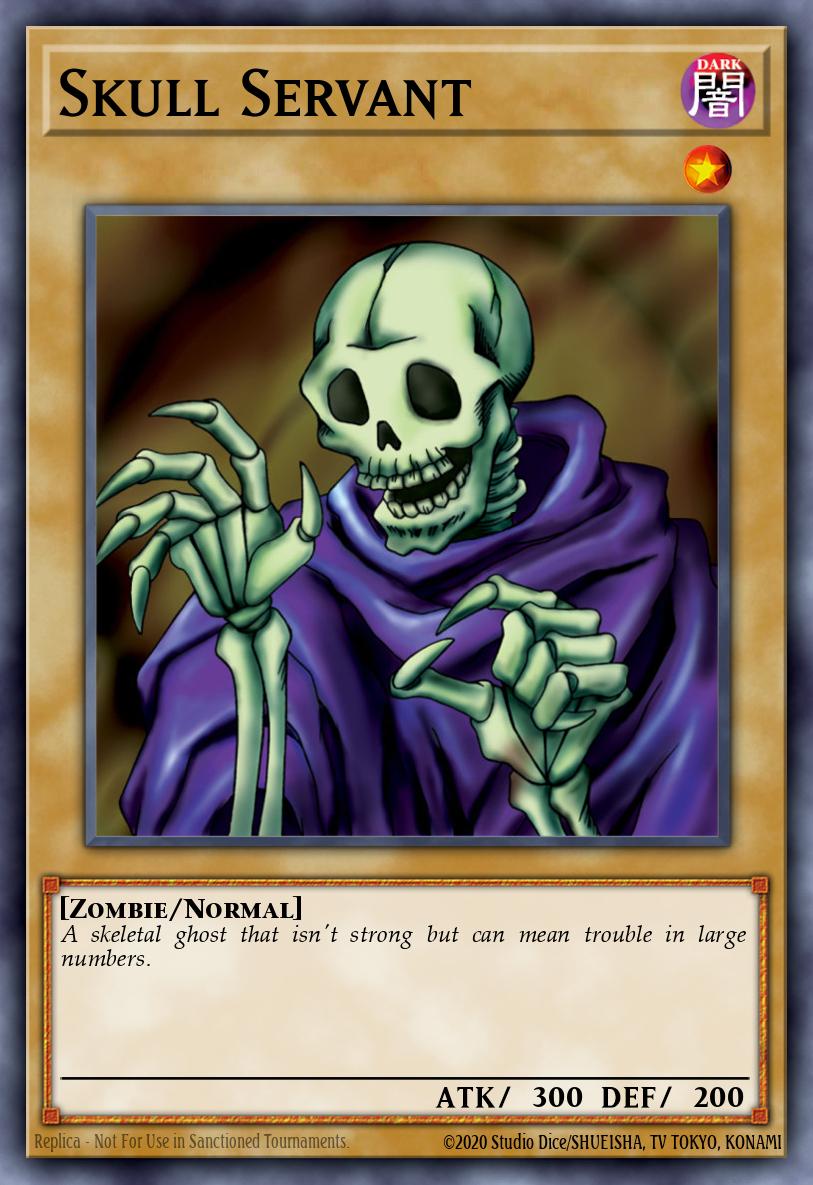 Skull Servant Yu-Gi-Oh card