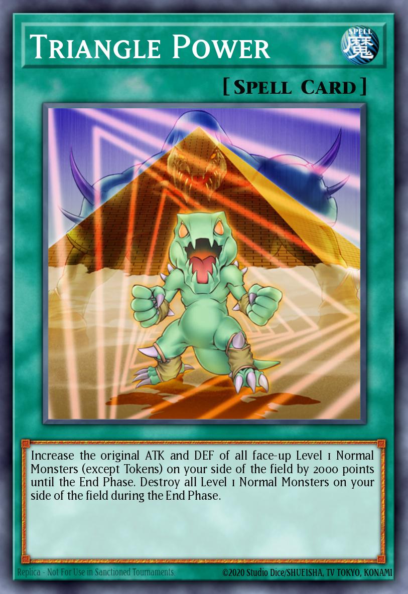 Triangle Power Yu-Gi-Oh card