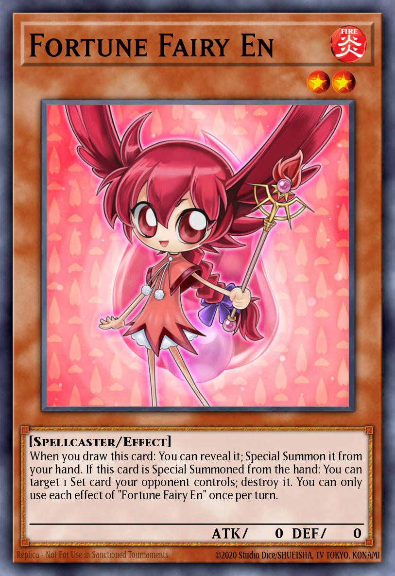 Fortune Fairy En Yu-Gi-Oh card