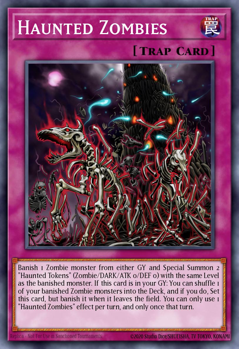 Haunted Zombies Yu-Gi-Oh card