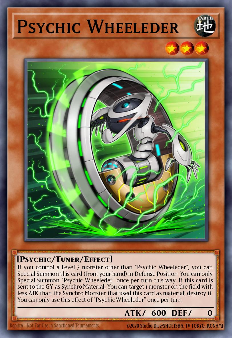Psychic Wheeleder Yu-Gi-Oh card