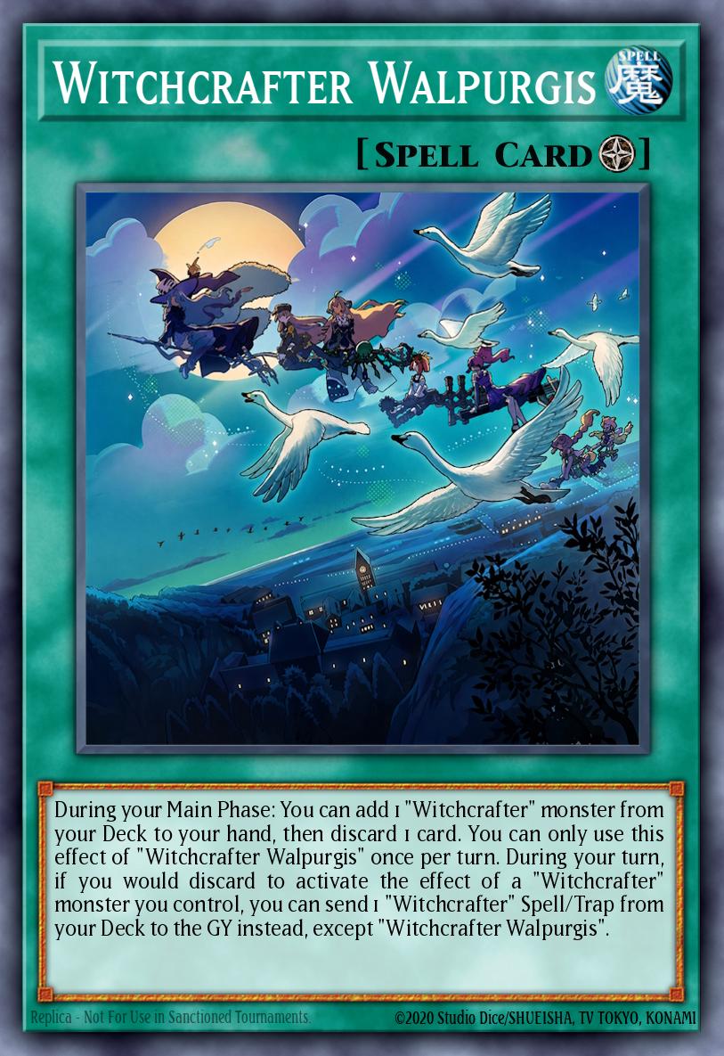 Witchcrafter Walpurgis Yu-Gi-Oh card