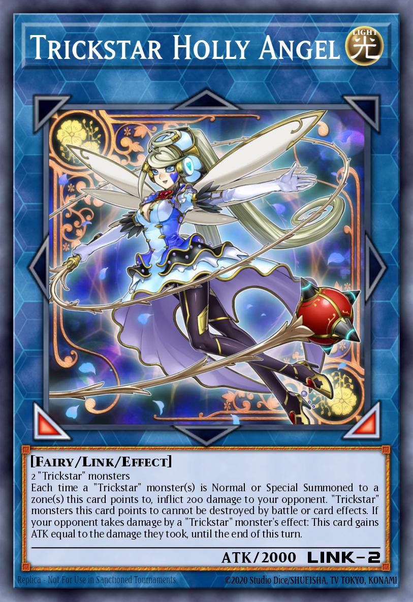 Trickstar Holly Angel Yu-Gi-Oh card