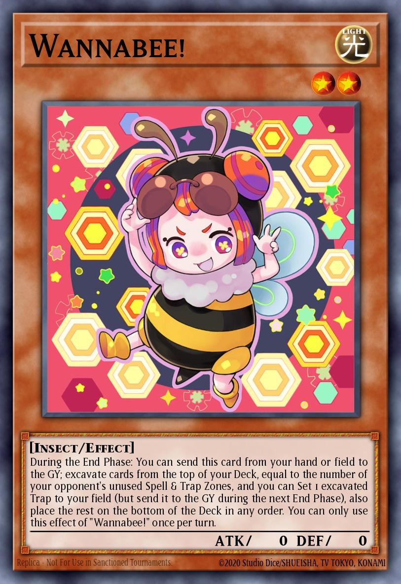 Wannabee! Yu-Gi-Oh card