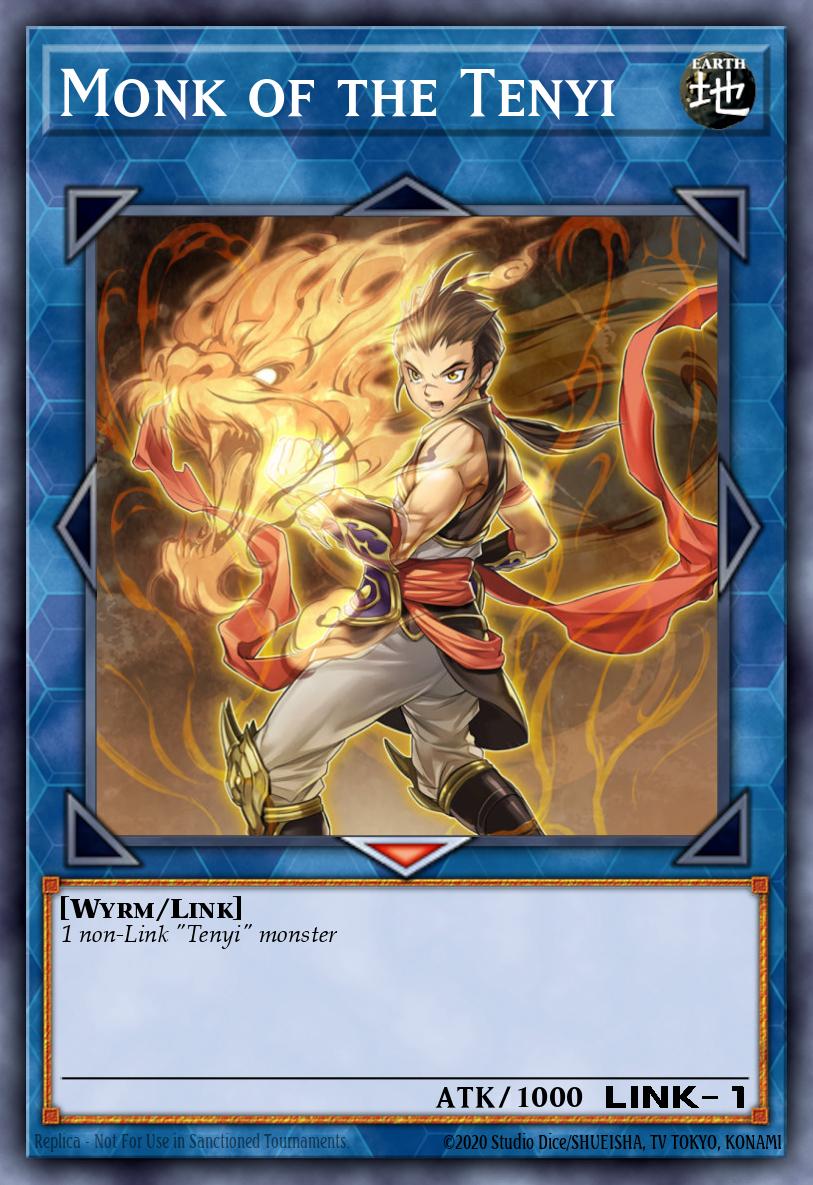Monk of the Tenyi Yu-Gi-Oh card