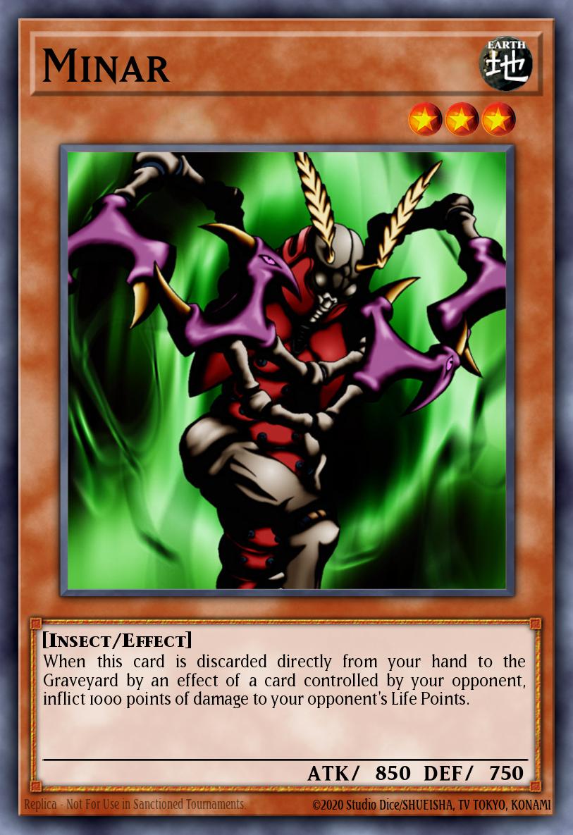 Minar Yu-Gi-Oh card
