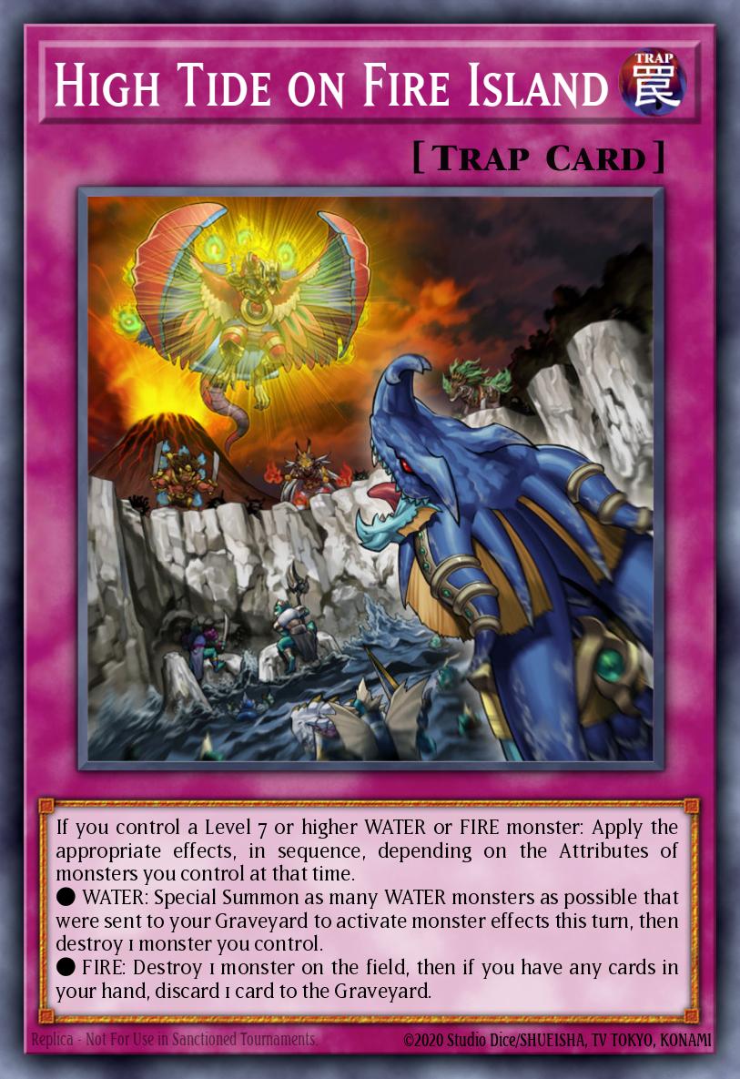 High Tide on Fire Island Yu-Gi-Oh card