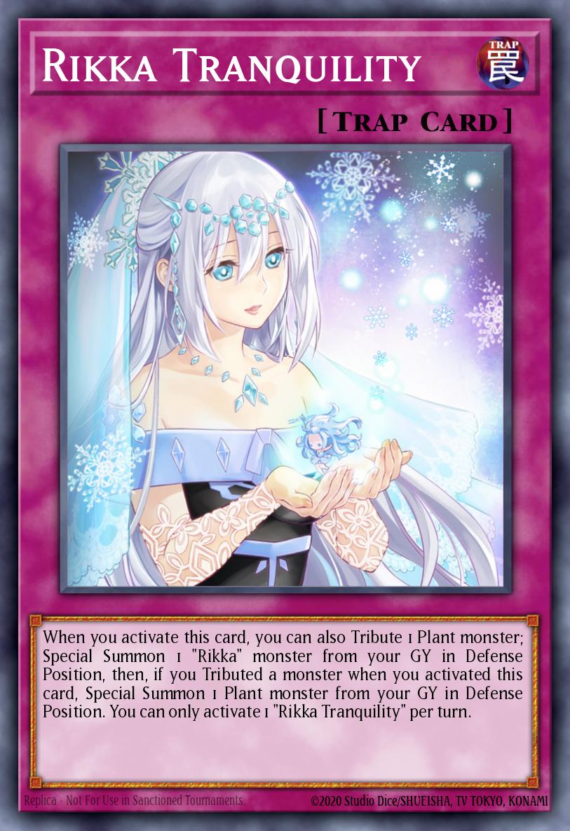 Rikka Tranquility Yu-Gi-Oh card