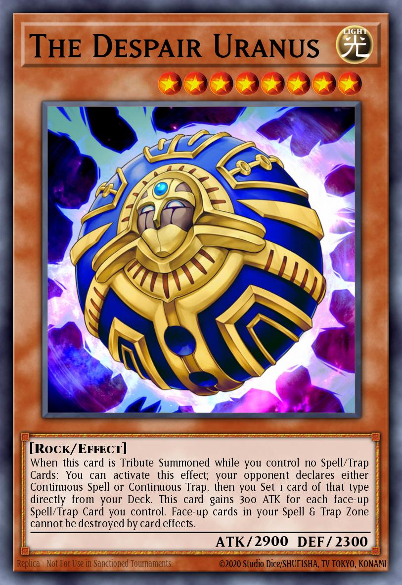 The Despair Uranus Yu-Gi-Oh card