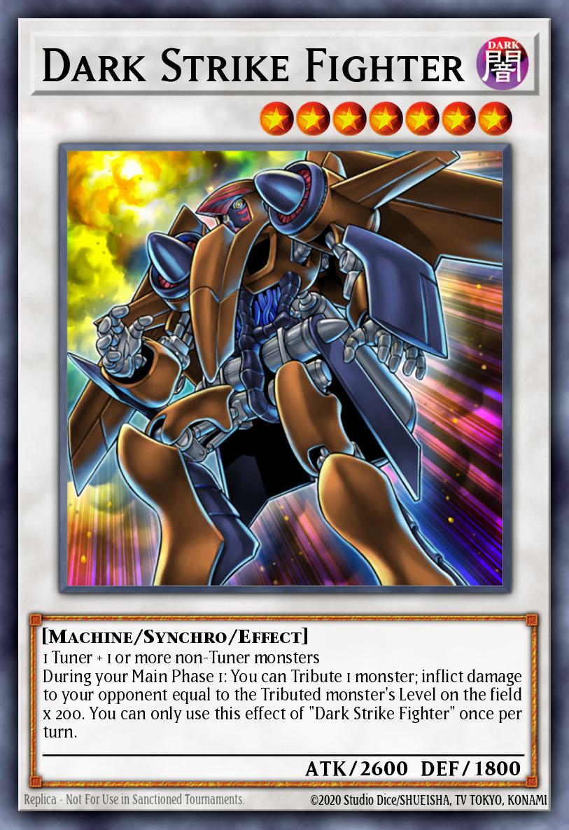 Dark Strike Fighter Yu-Gi-Oh card