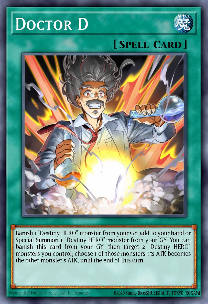 Doctor D Yu-Gi-Oh card