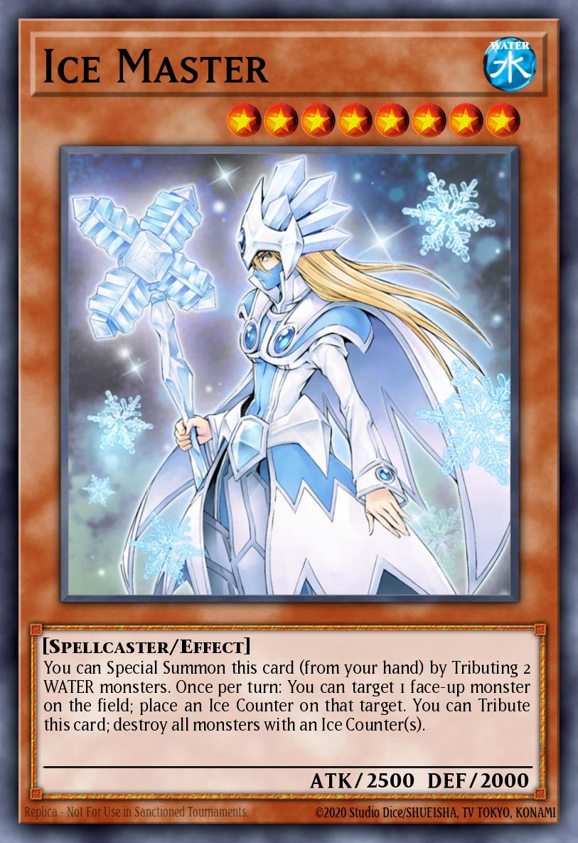 Ice Master Yu-Gi-Oh card