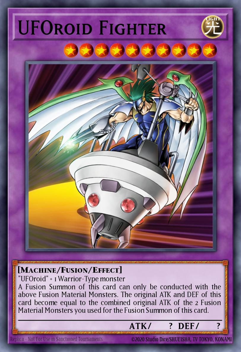UFOroid Fighter Yu-Gi-Oh card