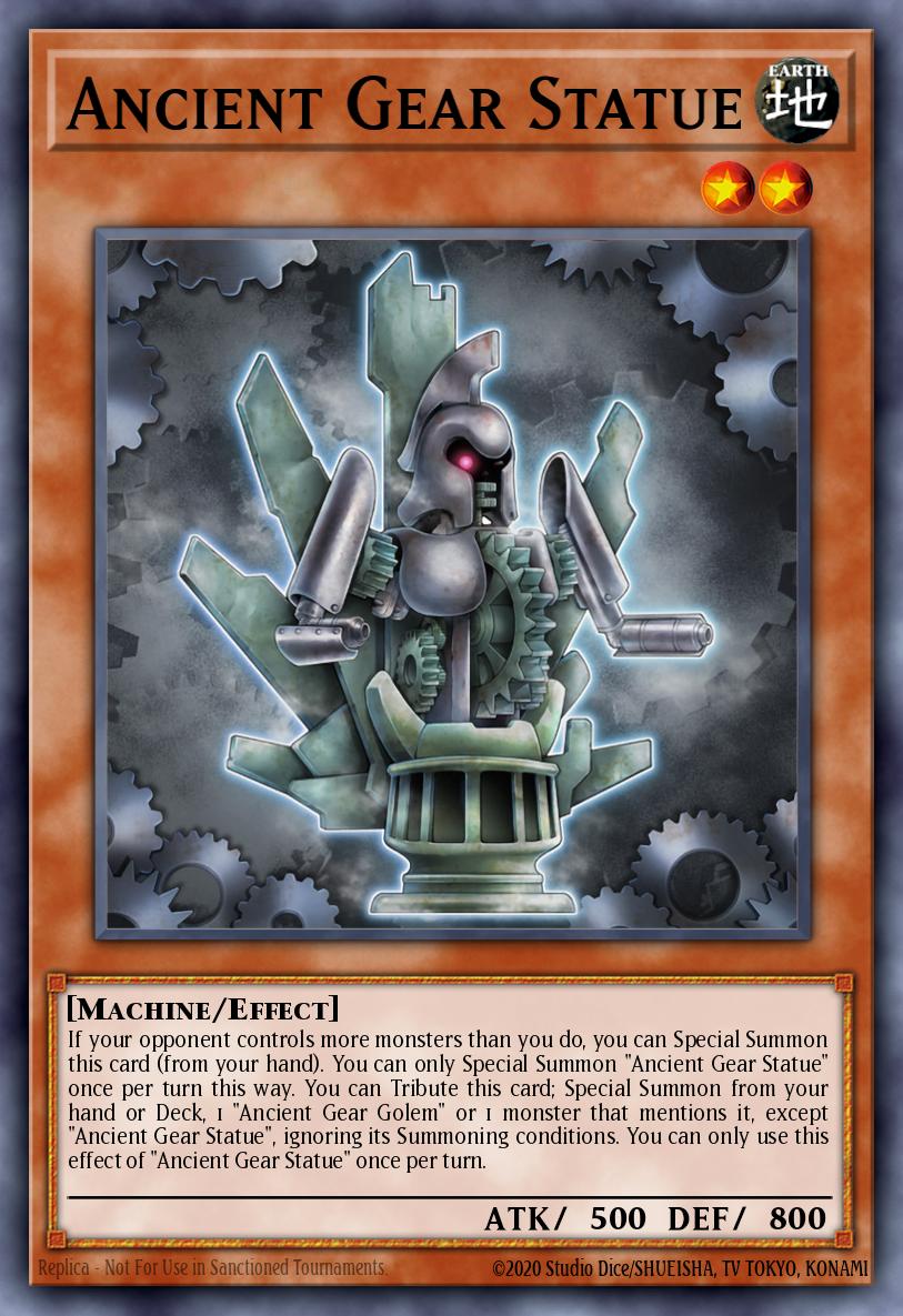 Ancient Gear Statue Yu-Gi-Oh card