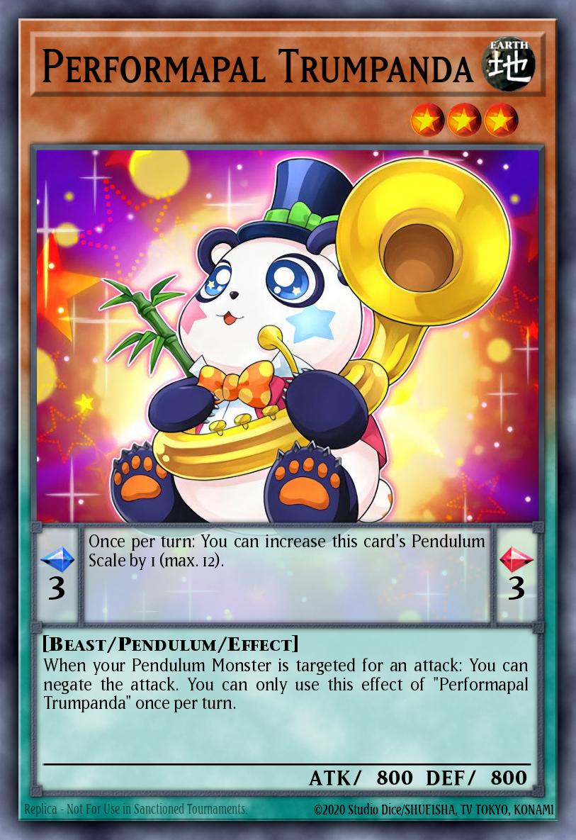 Performapal Trumpanda Yu-Gi-Oh card
