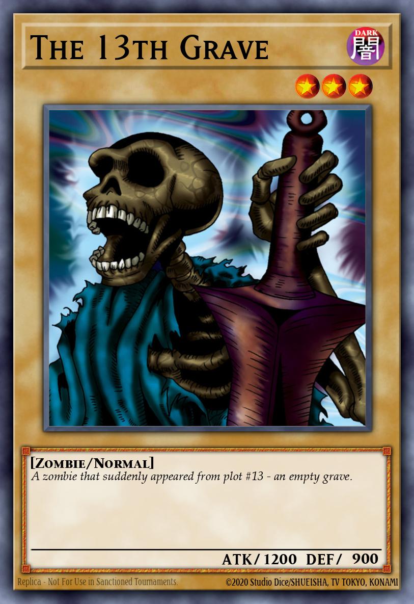 The 13th Grave Yu-Gi-Oh card