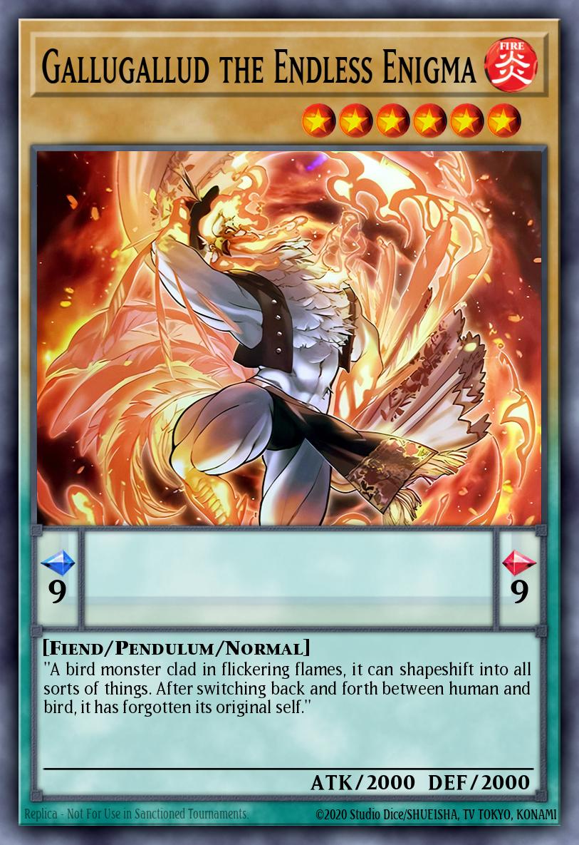 Gallugallud the Endless Enigma Yu-Gi-Oh card