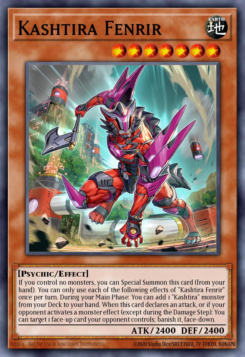 Kashtira Fenrir Yu-Gi-Oh card