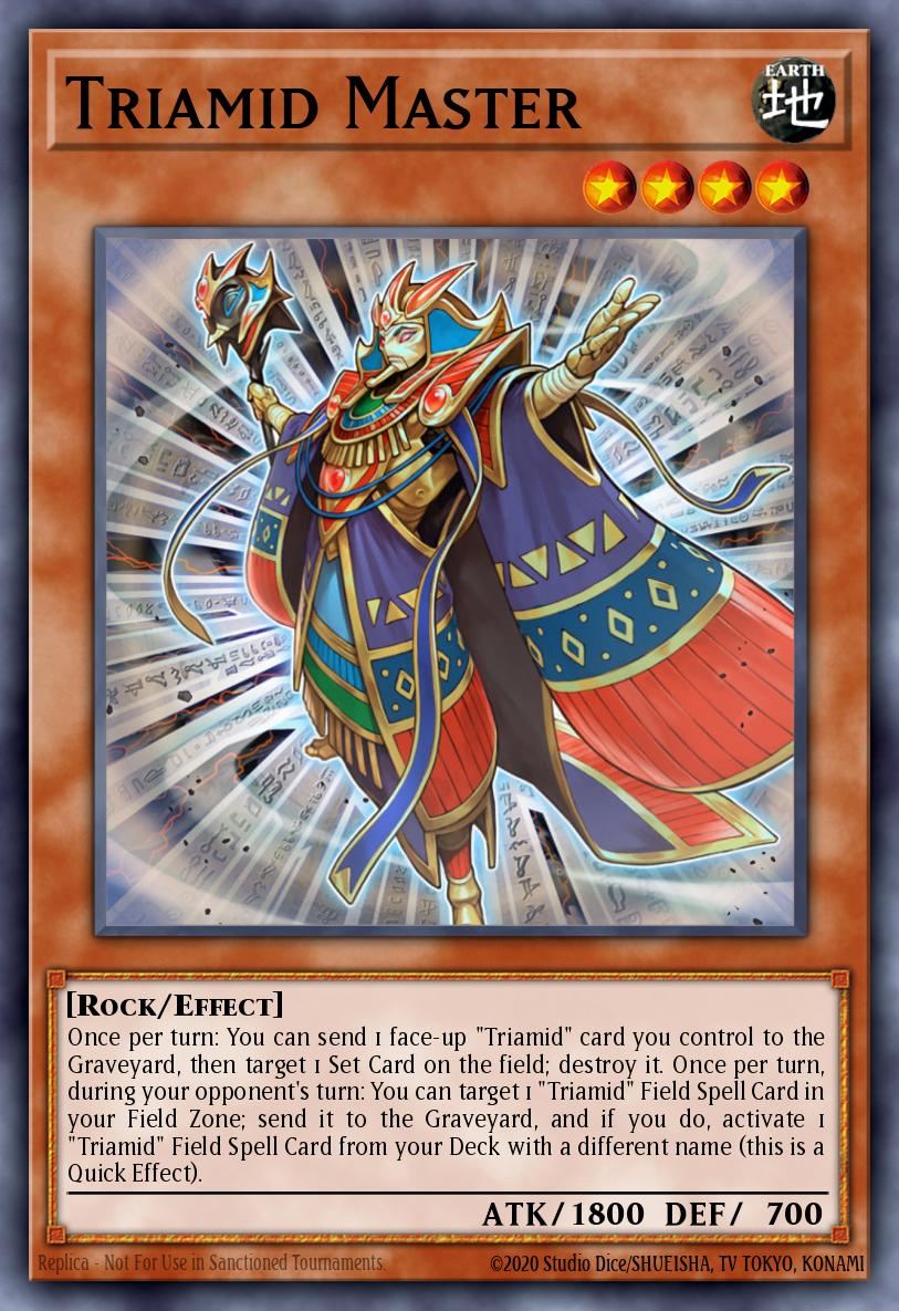 Triamid Master Yu-Gi-Oh card