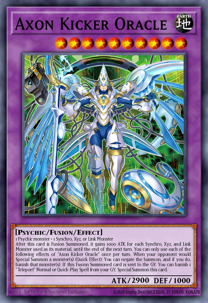 Axon Kicker Oracle Yu-Gi-Oh card