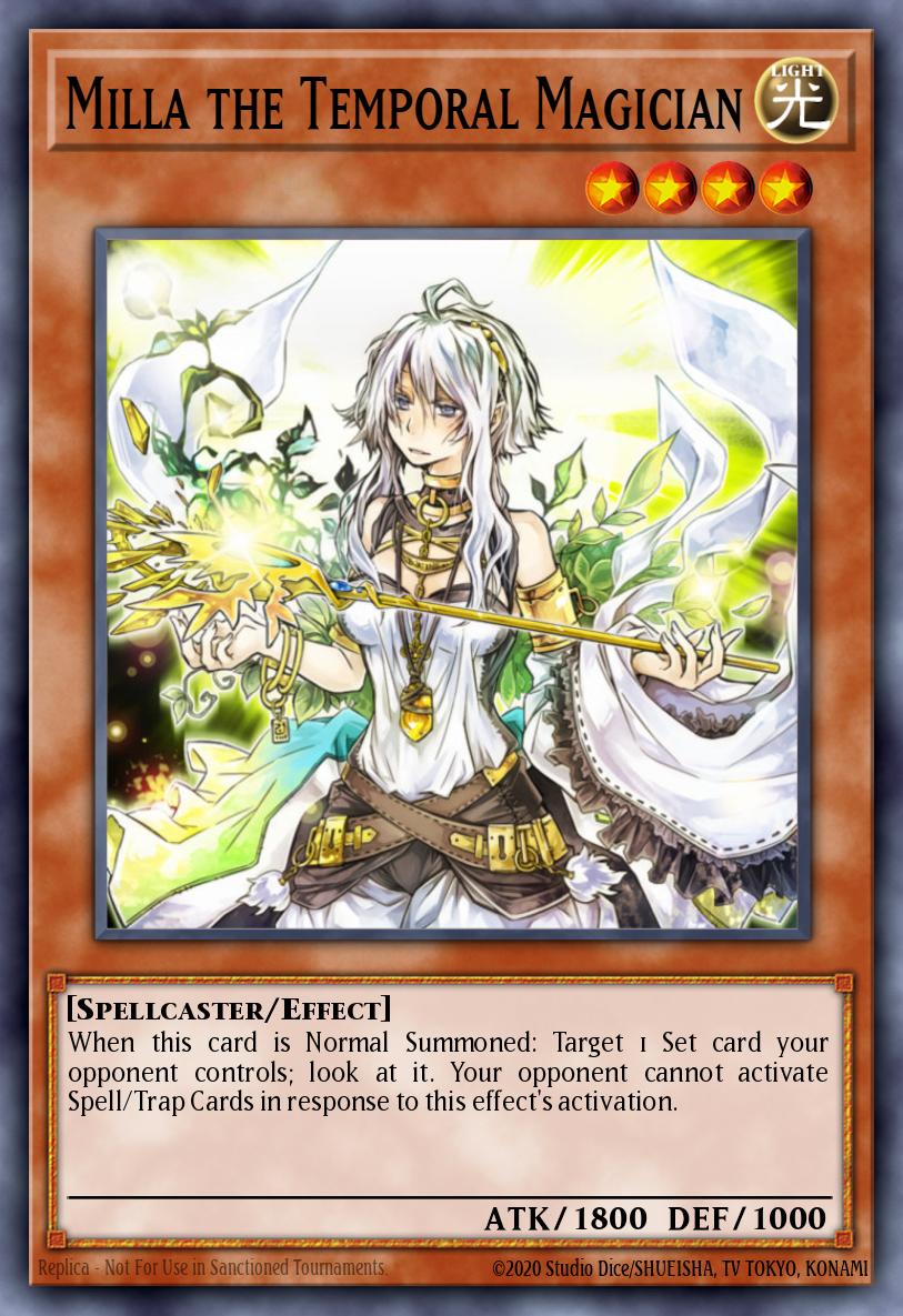 Milla the Temporal Magician Yu-Gi-Oh card