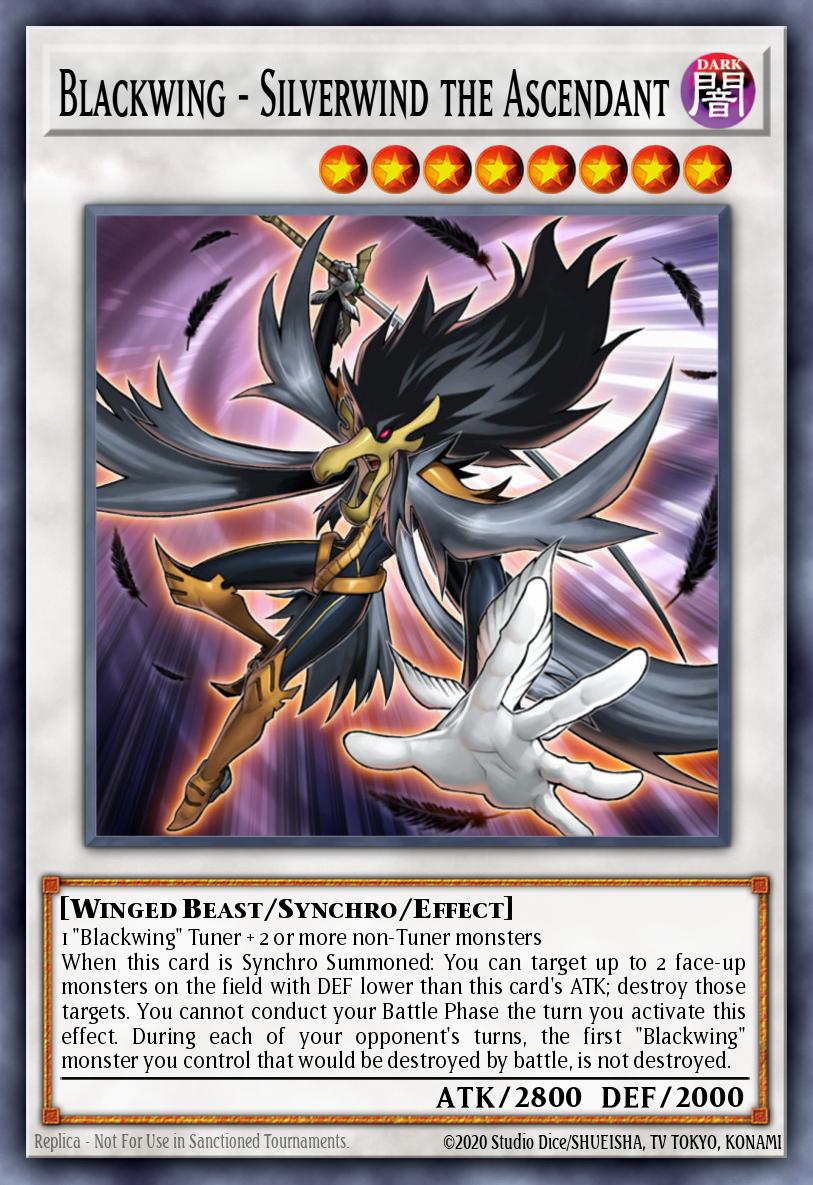 Blackwing - Silverwind the Ascendant Yu-Gi-Oh card
