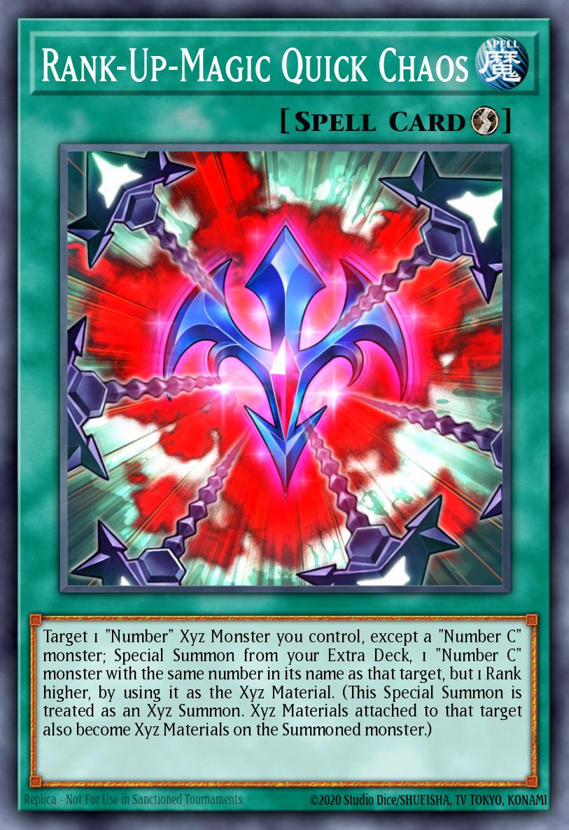 Rank-Up-Magic Quick Chaos Yu-Gi-Oh card