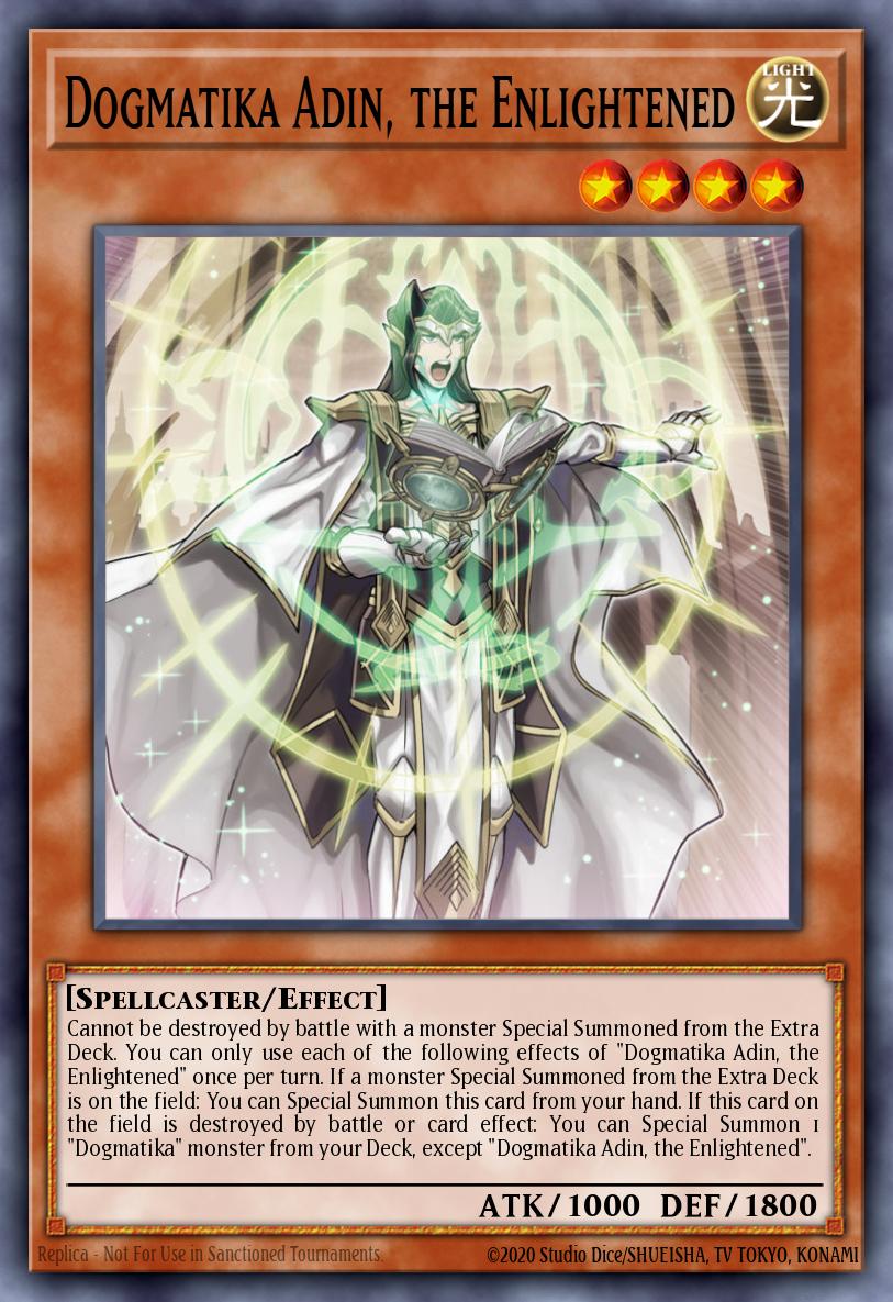 Dogmatika Adin, the Enlightened Yu-Gi-Oh card