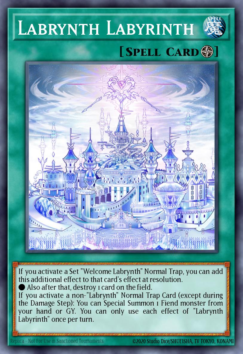 Labrynth Labyrinth Yu-Gi-Oh card