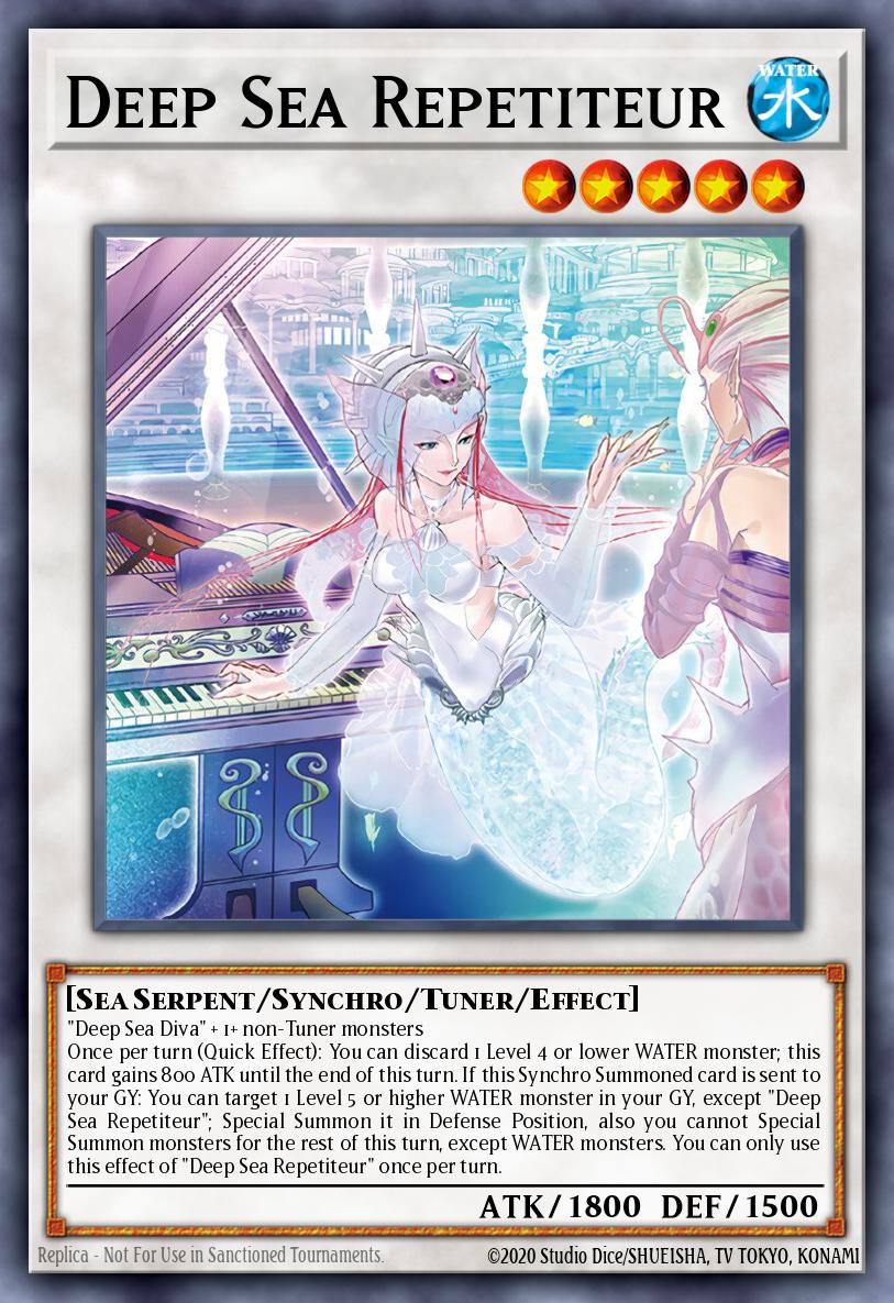 Deep Sea Repetiteur Yu-Gi-Oh card