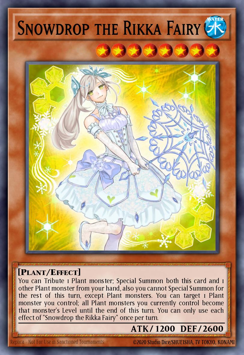 Snowdrop the Rikka Fairy Yu-Gi-Oh card