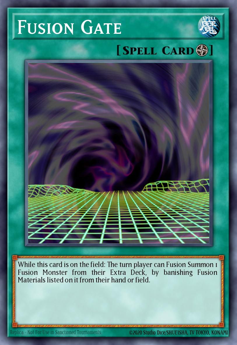 Fusion Gate Yu-Gi-Oh card