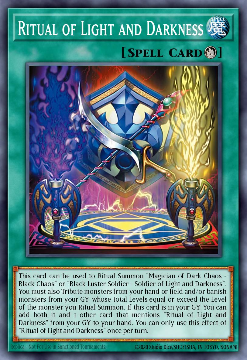 Ritual of Light and Darkness Yu-Gi-Oh card