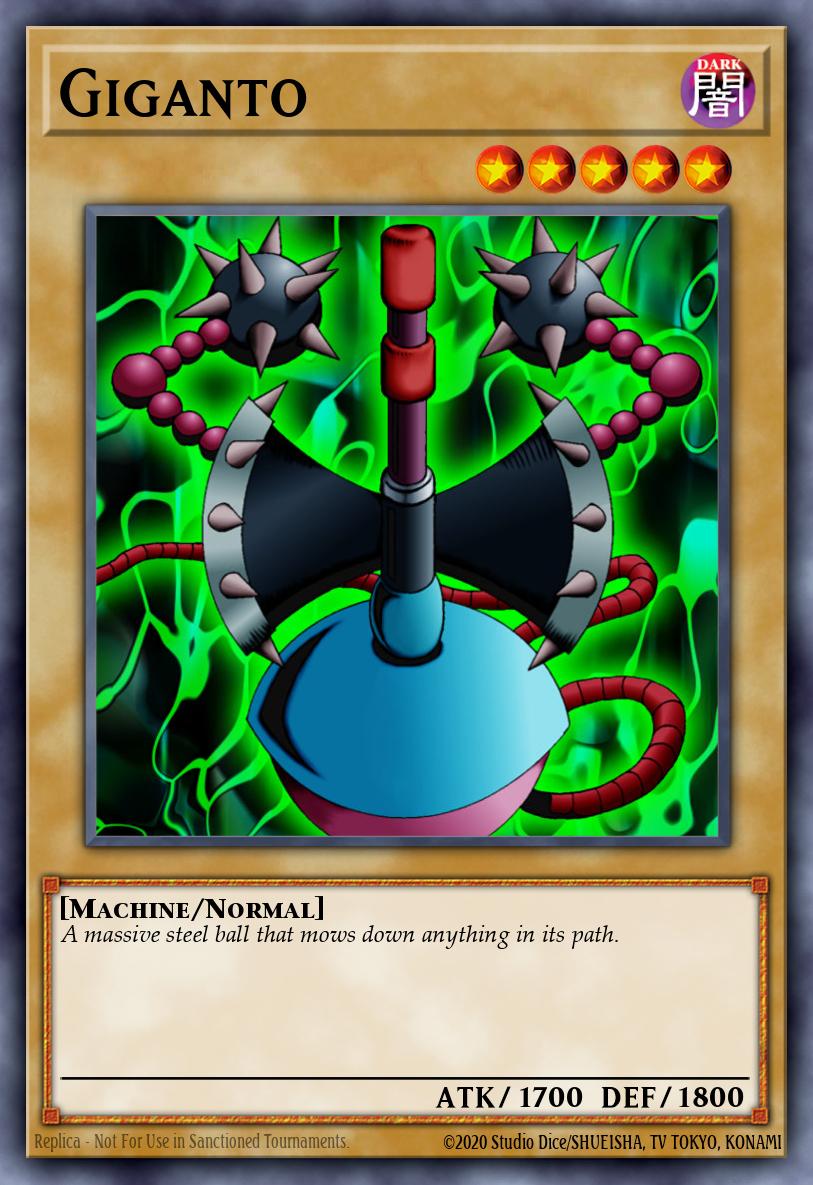 Giganto Yu-Gi-Oh card
