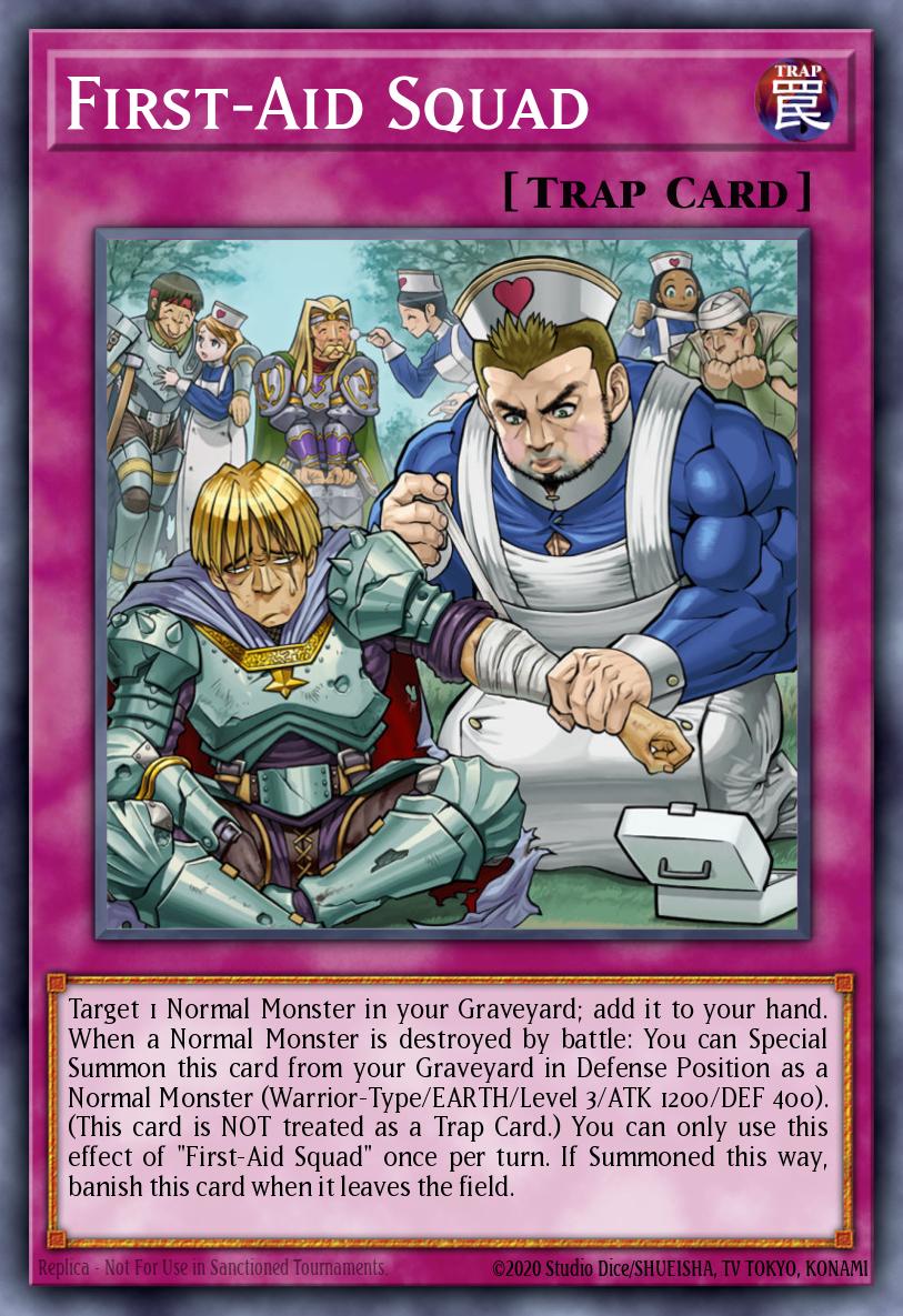 First-Aid Squad Yu-Gi-Oh card