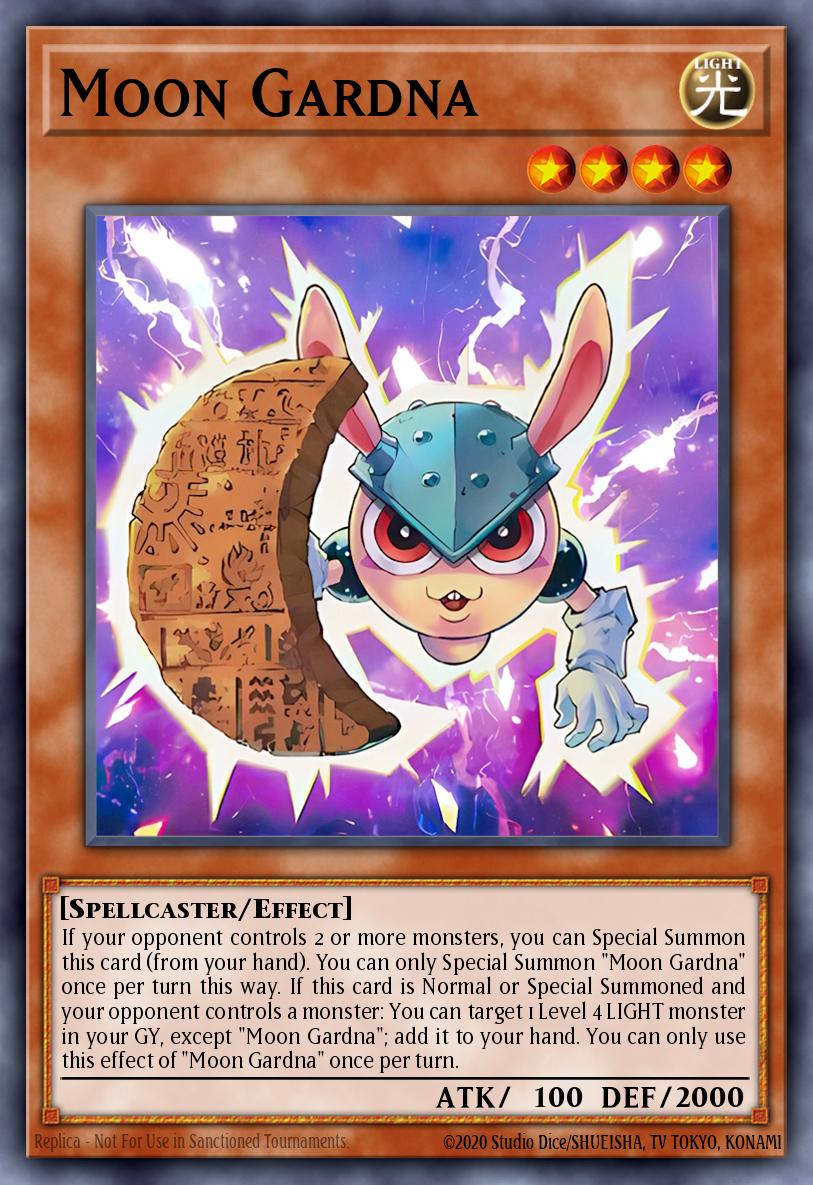 Moon Gardna Yu-Gi-Oh card