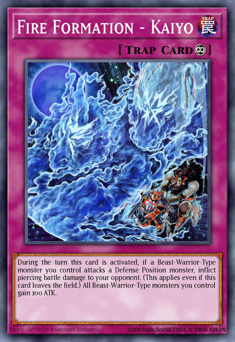 Fire Formation - Kaiyo Yu-Gi-Oh card