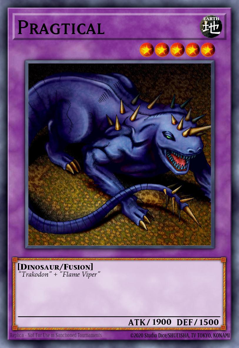 Pragtical Yu-Gi-Oh card