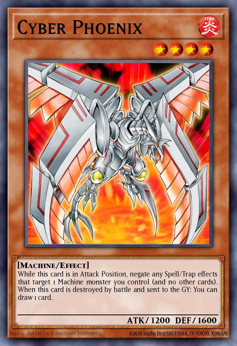 Cyber Phoenix Yu-Gi-Oh card