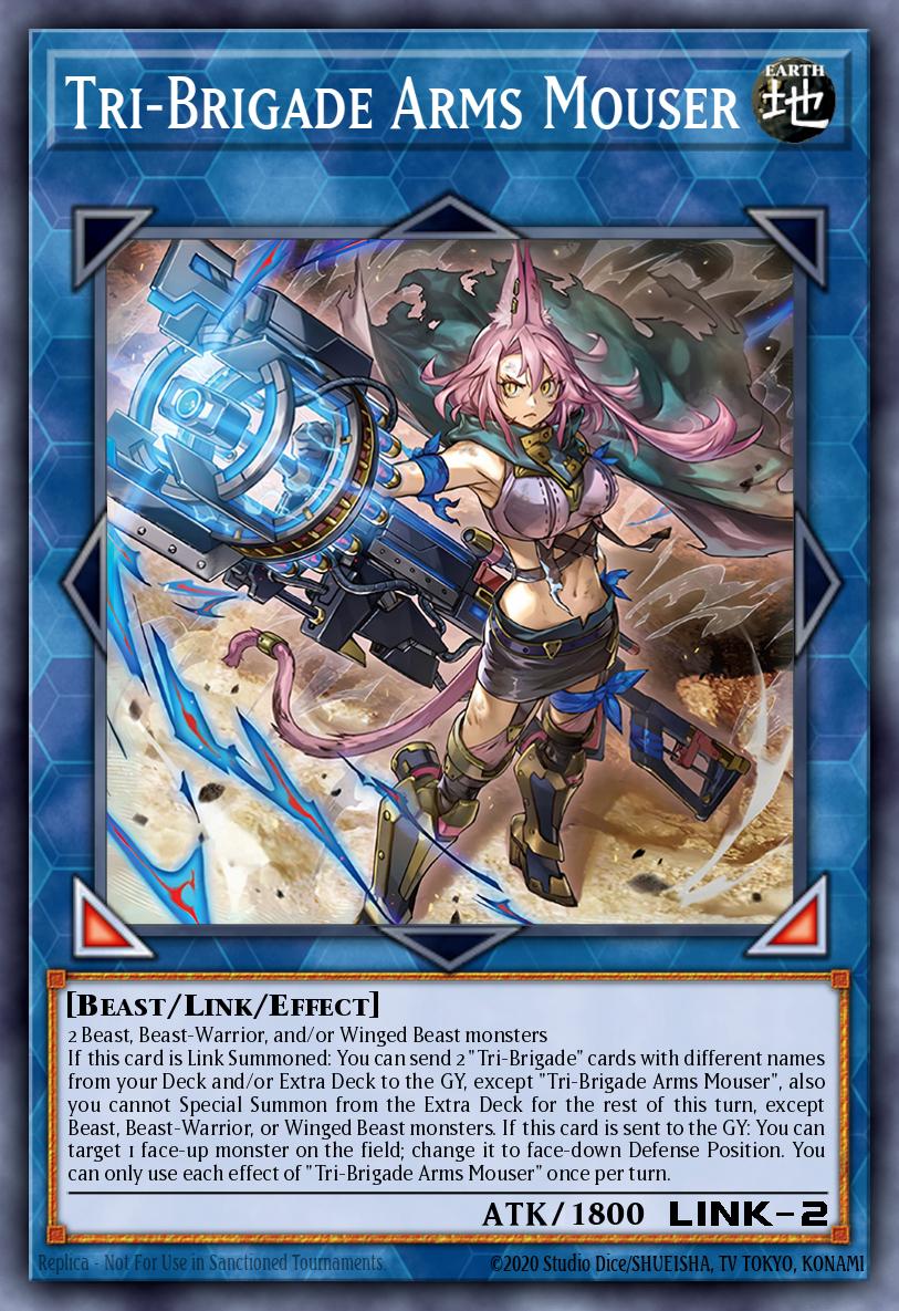 Tri-Brigade Arms Mouser Yu-Gi-Oh card