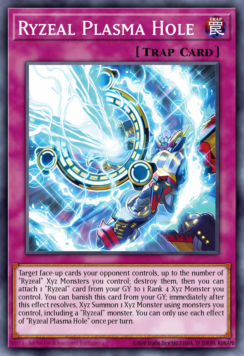 Ryzeal Plasma Hole Yu-Gi-Oh card