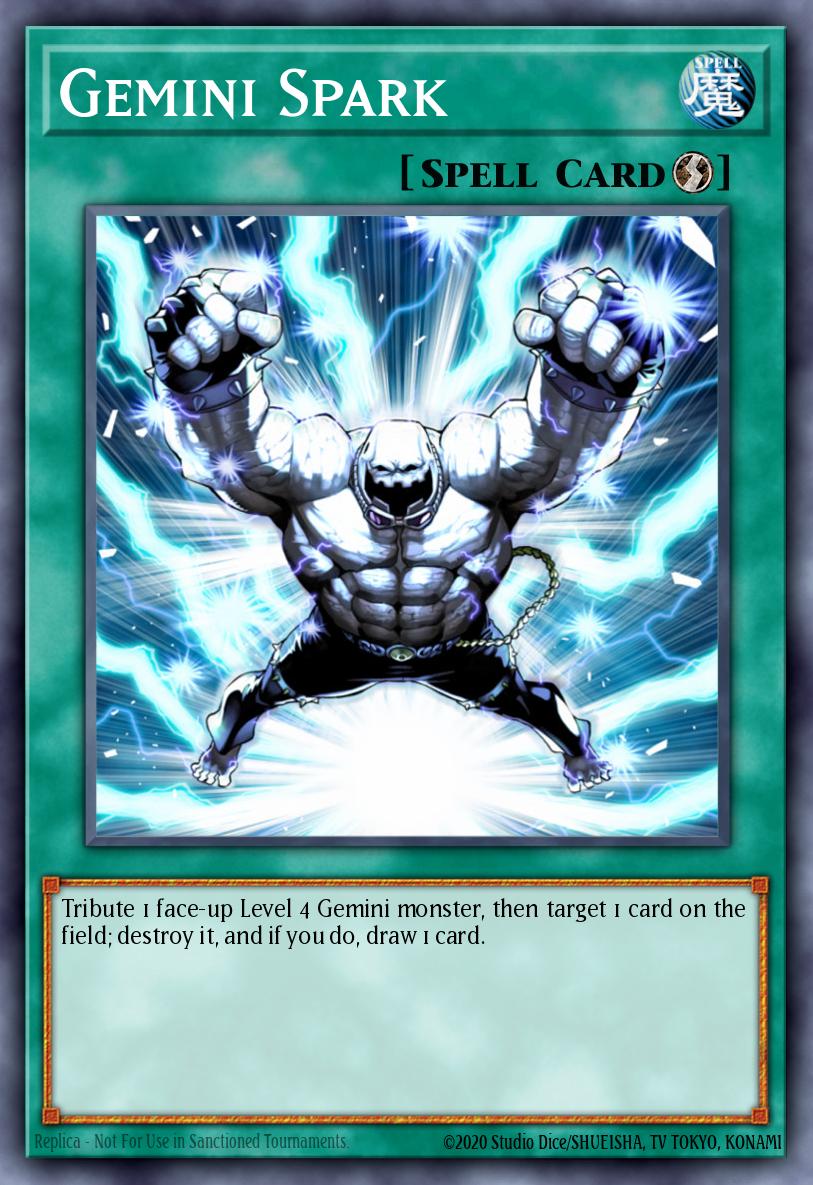 Gemini Spark Yu-Gi-Oh card