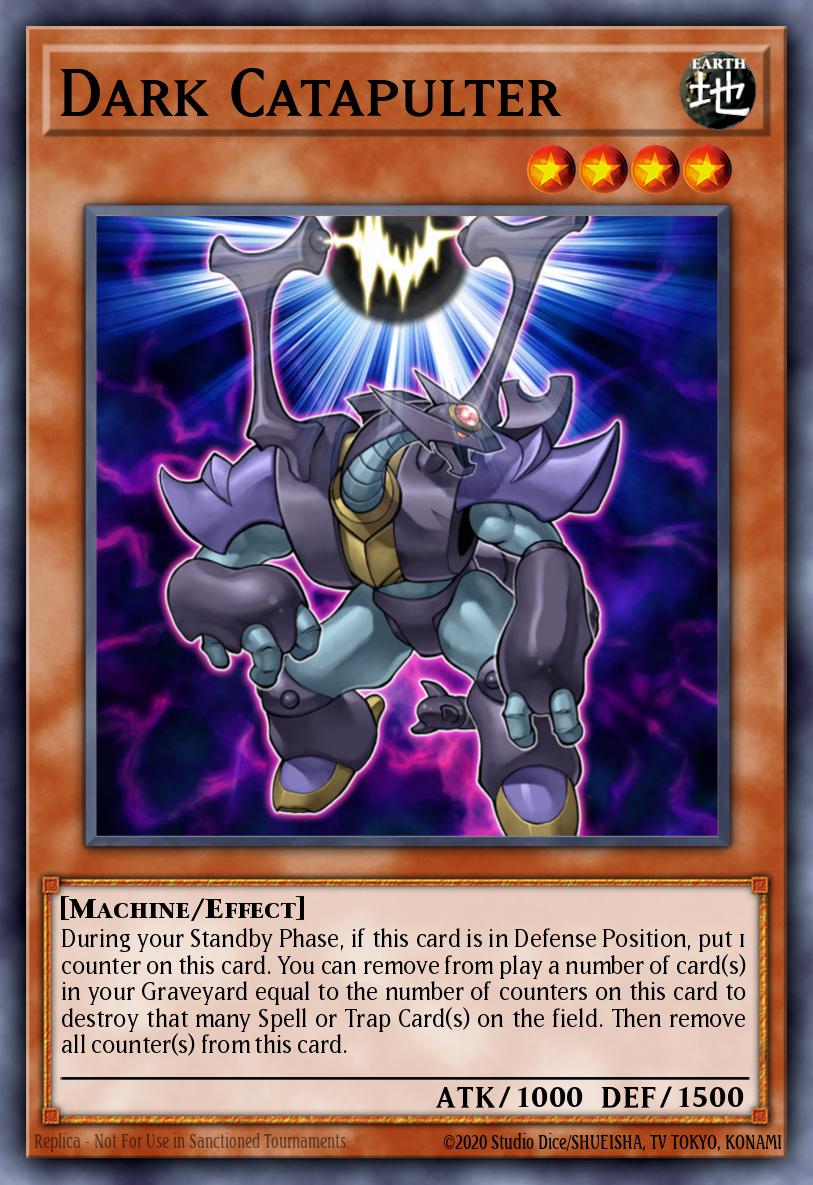 Dark Catapulter Yu-Gi-Oh card