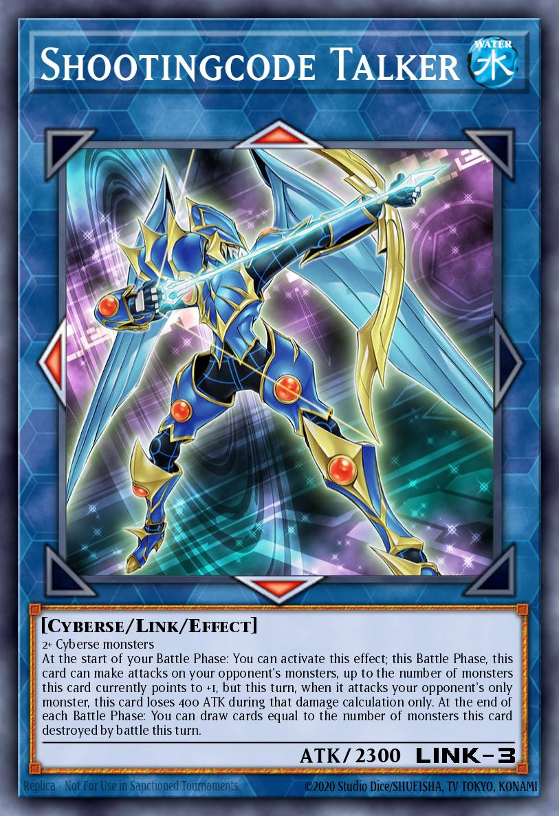 Shootingcode Talker Yu-Gi-Oh card