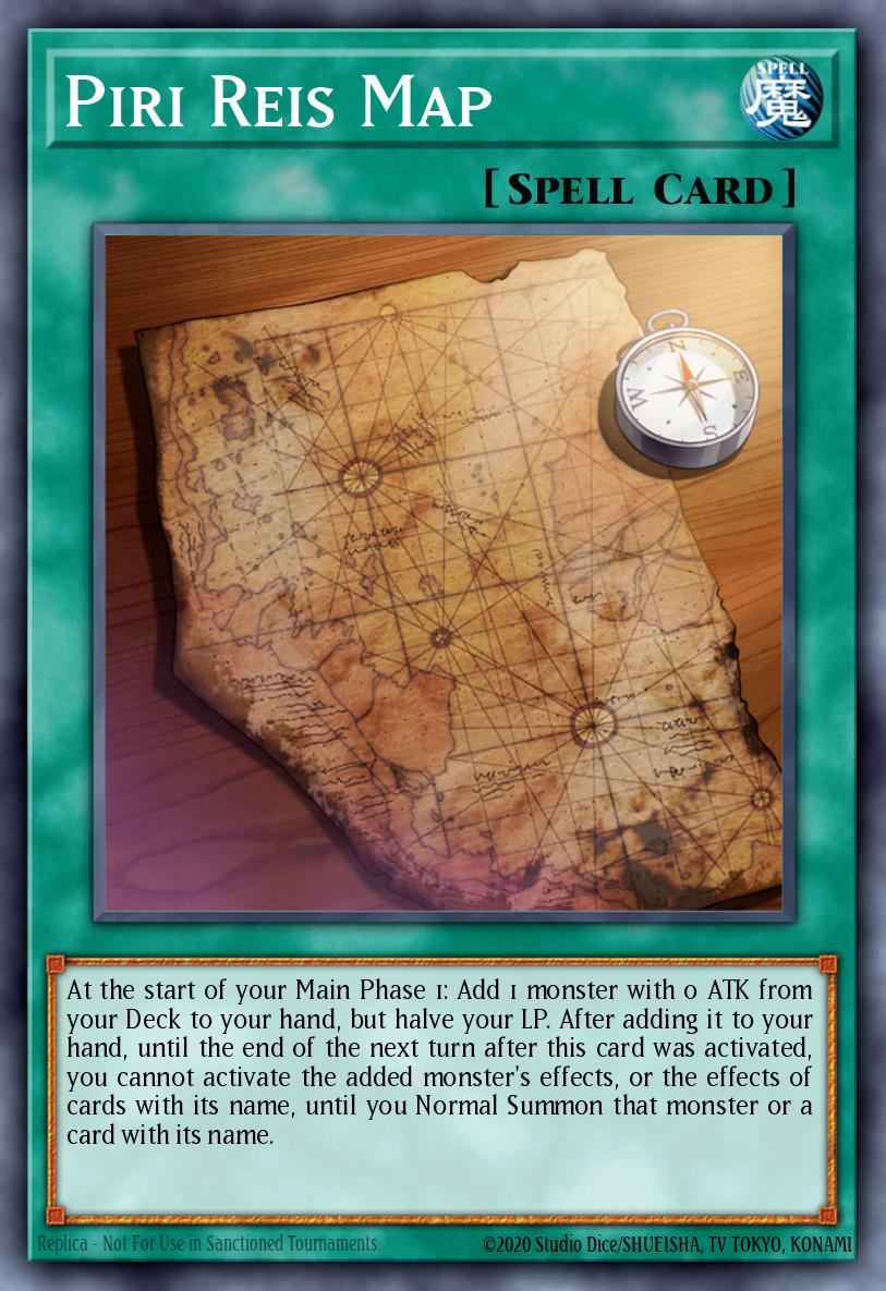 Piri Reis Map Yu-Gi-Oh card